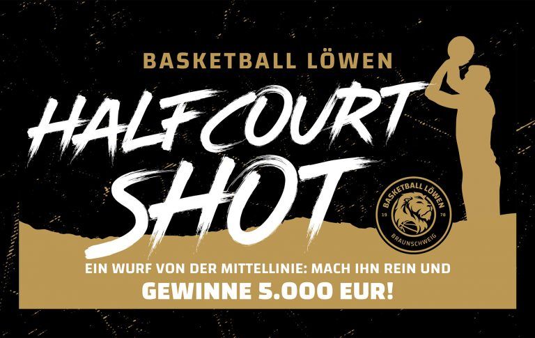Neues Gewinnspiel: Der HALFCOURT SHOT – Chance auf 5000 Euro!