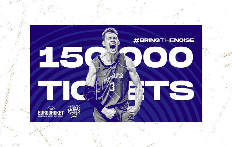 EuroBasket 2022: Mehr als 150.000 Tickets verkauft!