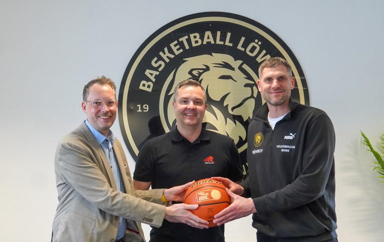 Frisches Engagement für die Basketball Löwen: Linet Services ist neuer Business Partner
