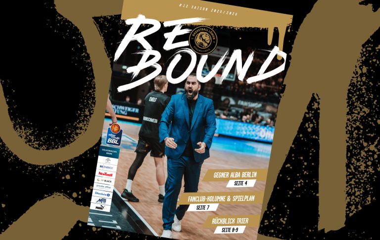 REBOUND #12 – Das Spieltagsmagazin vs. ALBA BERLIN