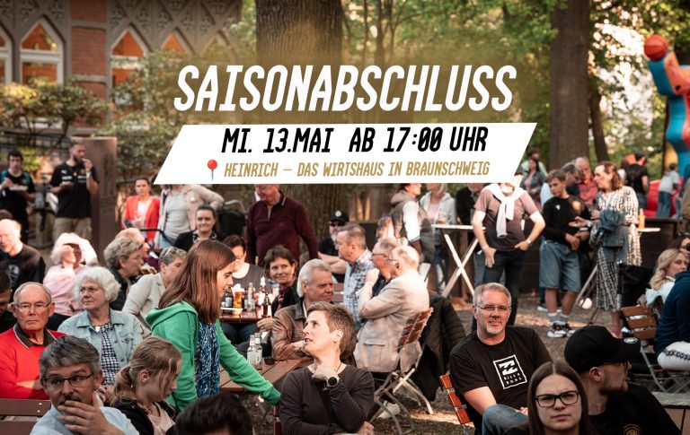 UPDATE – Am 13. Mai: Gemeinsamer Saisonabschluss