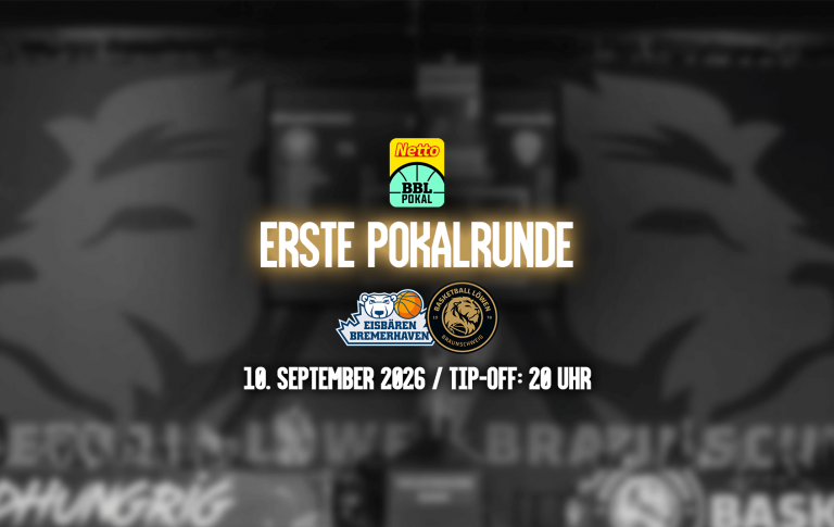 Erste Pokalrunde: Löwen starten am 10. September in die Saison 26/27