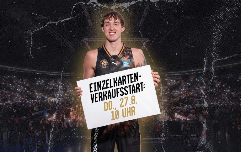 Ticket-News: Der Einzelkartenverkauf startet!